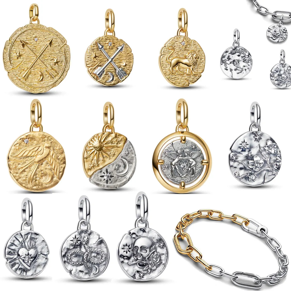 2025 New Hot Sale Original ME Dangle Charm | Fit ME Bracelet for Women, 925 Sterling Silver Luxury Femme Fine Jewelry