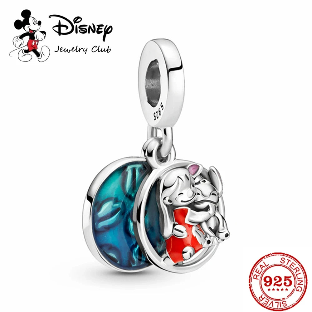 100% 925 Sterling Silver Disney Spider-Man Charm Bead | Fit Original Pandora Bracelet