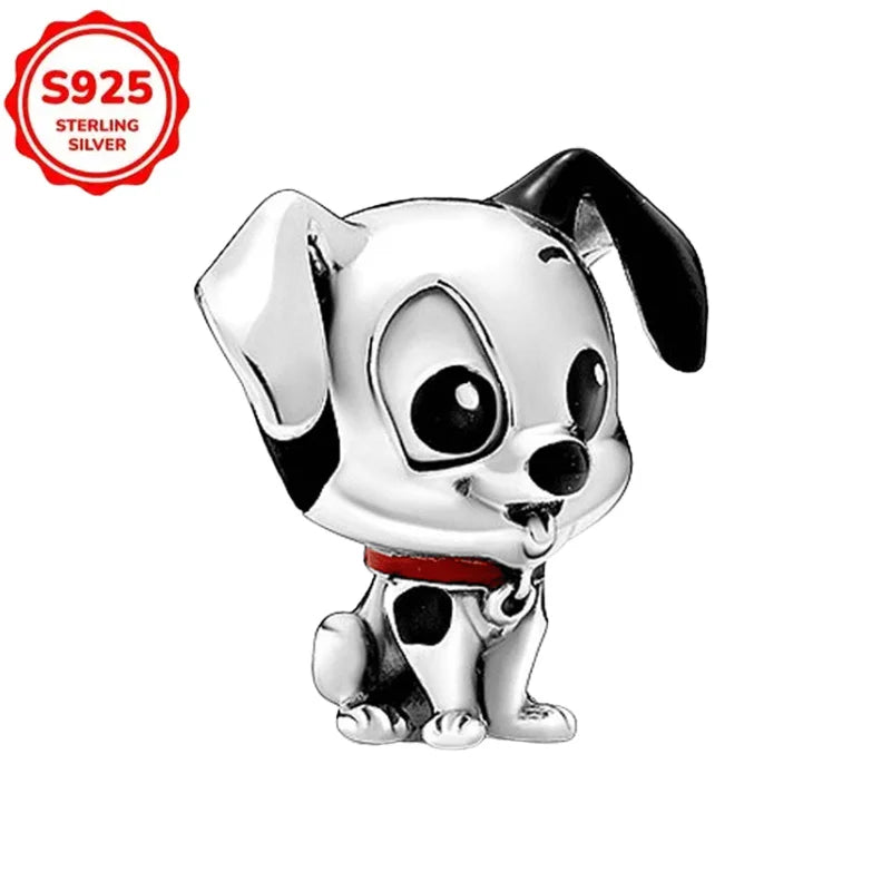 New Disney 925 Sterling Silver Cheshire Cat & Dumbo Charms – Original Bracelet Beads DIY Pendant Halloween Jewelry Gift