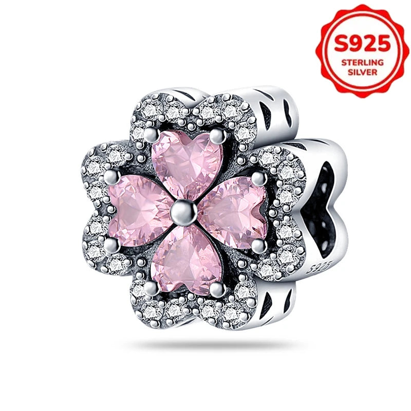 New Disney 925 Sterling Silver Cheshire Cat & Dumbo Charms – Original Bracelet Beads DIY Pendant Halloween Jewelry Gift