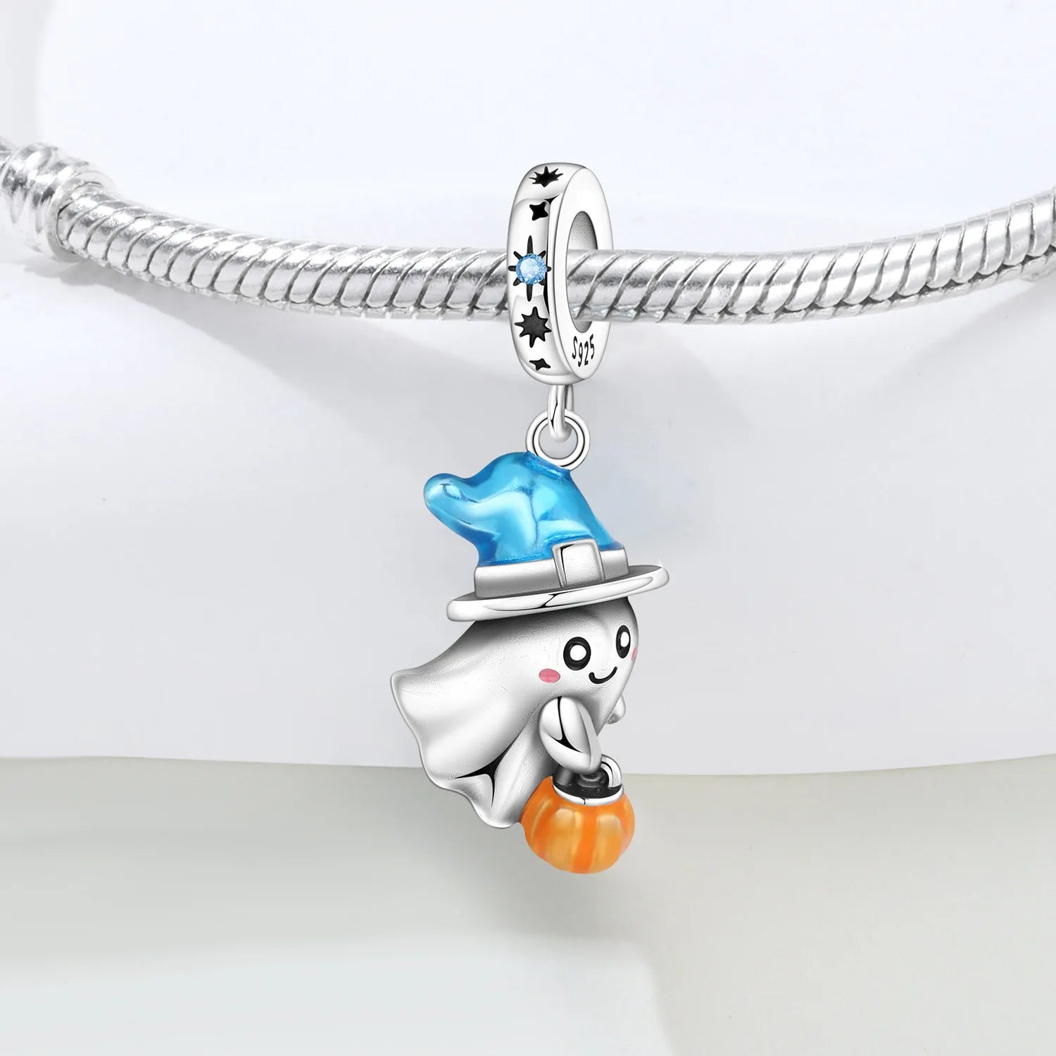 PANPOKI 925 Sterling Silver Little Devil Charm Beads | Fit Original Bracelet Pendant DIY Trendy Women Jewelry Gift