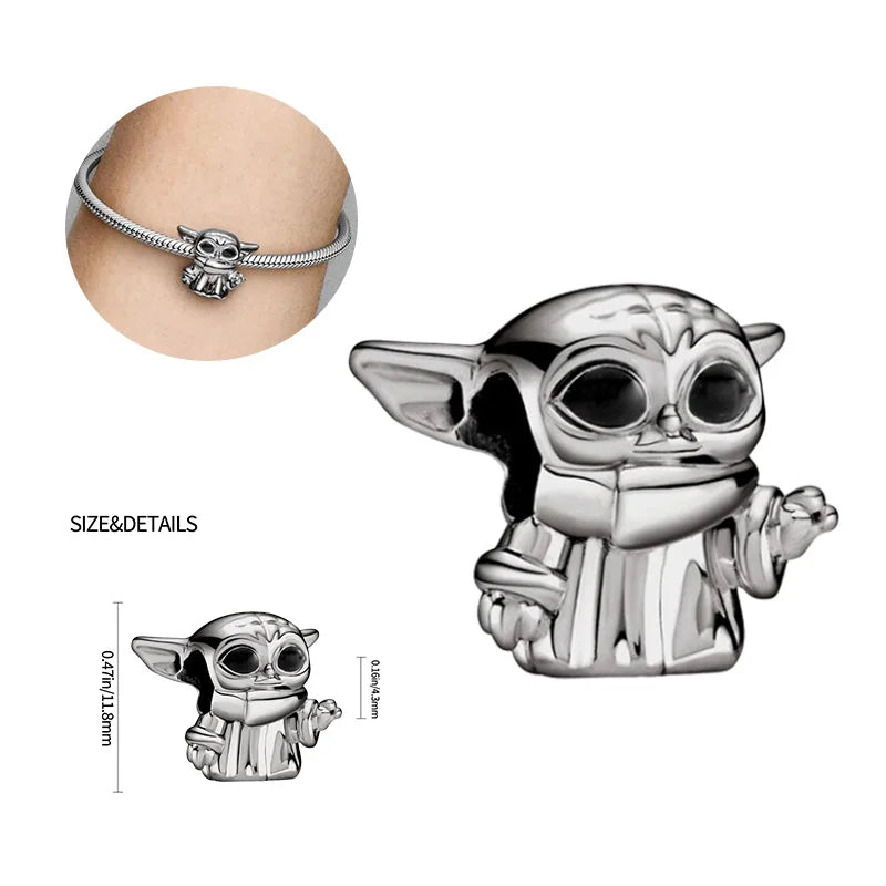 HOT TOYS Harry Potter 925 Sterling Silver Charm Beads | Cartoon Pendant Fit Original Pandora Bracelet Jewelry Gift