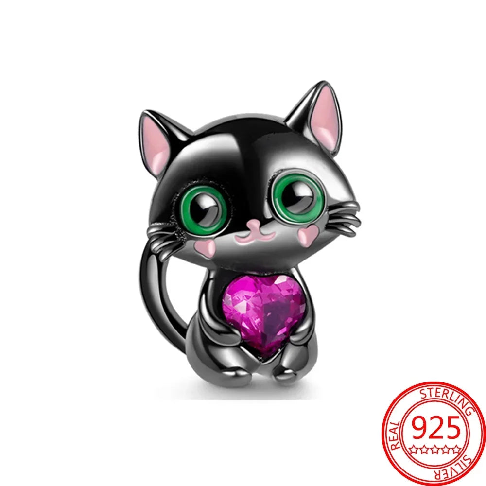 Original 925 Sterling Silver Halloween Charms | Pumpkin, Skull, Witch & Ghost Beads for Earrings, Pendants, Bracelets & Necklaces