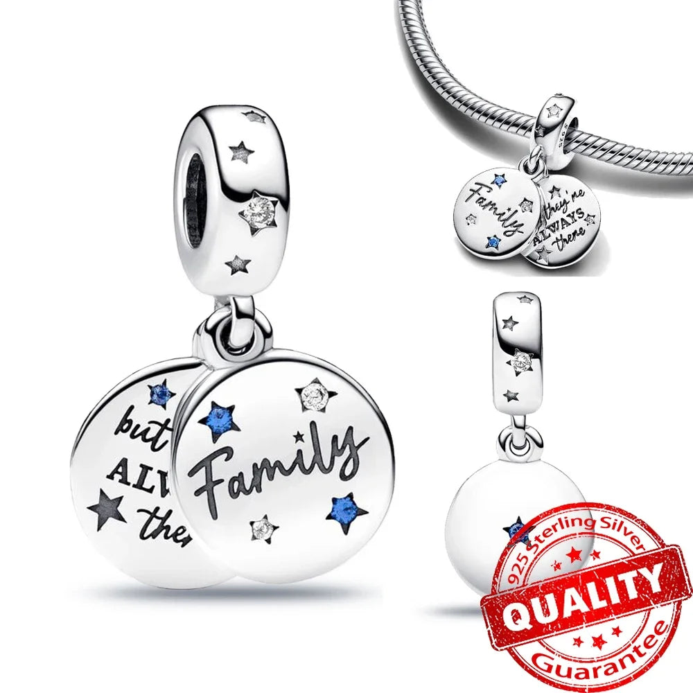 925 Sterling Silver Stars, Moon, Sun & Flower Dangle Earrings – DIY Bracelet Charms