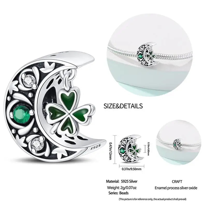 925 Sterling Silver Flying Bird & Butterfly Safety Chain Charm Beads for Original 3mm Bracelet – DIY Jewelry Gift