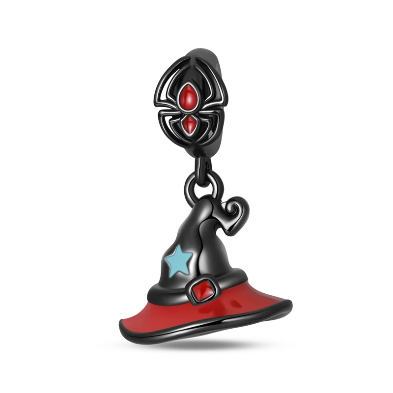 925 Sterling Silver Halloween Charms | Skull, Pumpkin, Bat, Ghost & Coffin Luminous Beads Fit Pandora Bracelet DIY Jewelry Gift