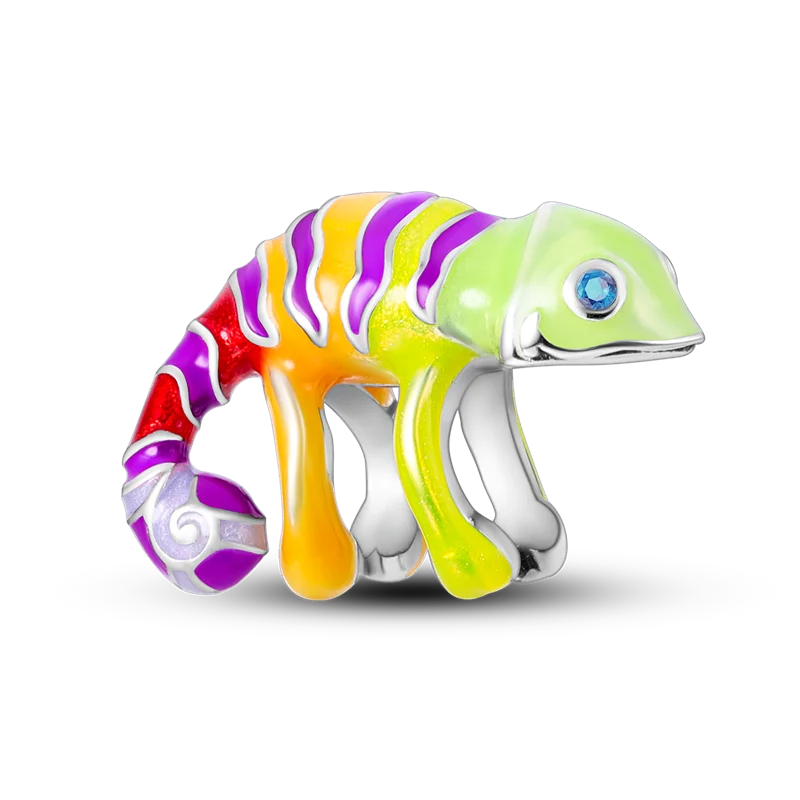 100% 925 Sterling Silver Dinosaur Frog Butterfly Charms Beads | Fit 4mm Bracelets DIY Anniversary Jewelry