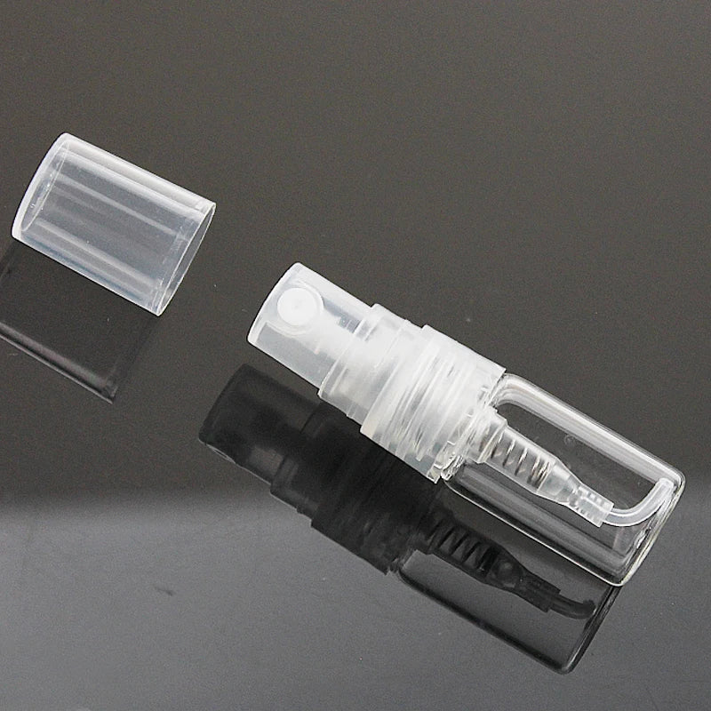 20/30/50/100PCS Mini Glass Perfume Bottles – 2ML/3ML/5ML/10ML Atomizer Containers | Travel Essential Oil Spray