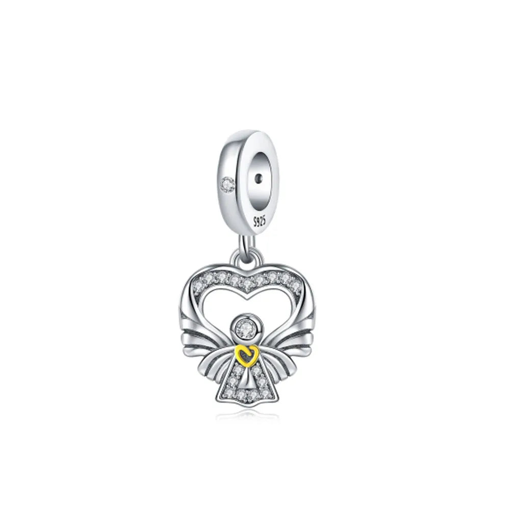 Hot New S925 Sterling Silver Butterfly Clover Shoes Charm Bead | Original Bracelet DIY Dangle Jewelry Gift for Women
