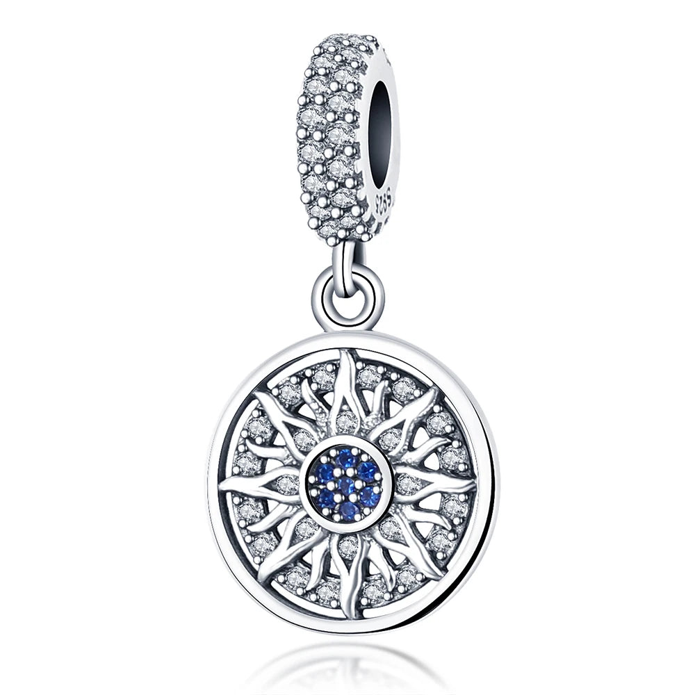 925 Sterling Silver Jesus Religious Symbol Charm Bead | Faith Pendant for Original Bracelet DIY Jewelry Gift