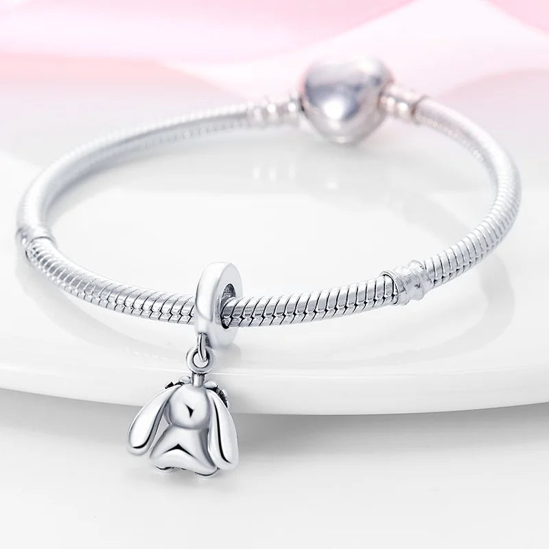 Cute Pet Kitten Puppy Sheep Charms | Fit 925 Original Pandora Bracelets | Colorful Zircon Beads DIY Jewelry Gift