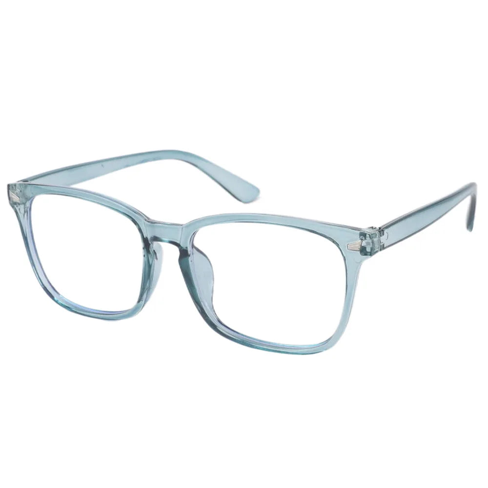 Blue Light Blocking Glasses – Square Nerd Frame Eyeglasses for Computer & Gaming | Anti Blue Ray Glasses
