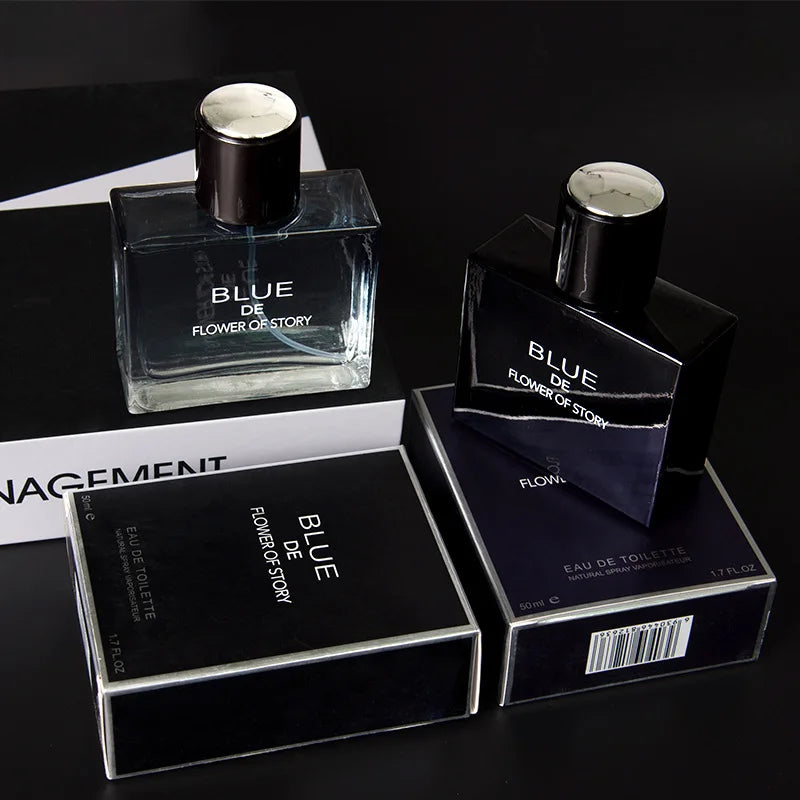 Men’s Long-Lasting Ocean Fragrance – Gulong Water Charm Sports Perfume | Fresh Floral Scent with Flirting Pheromone Spray