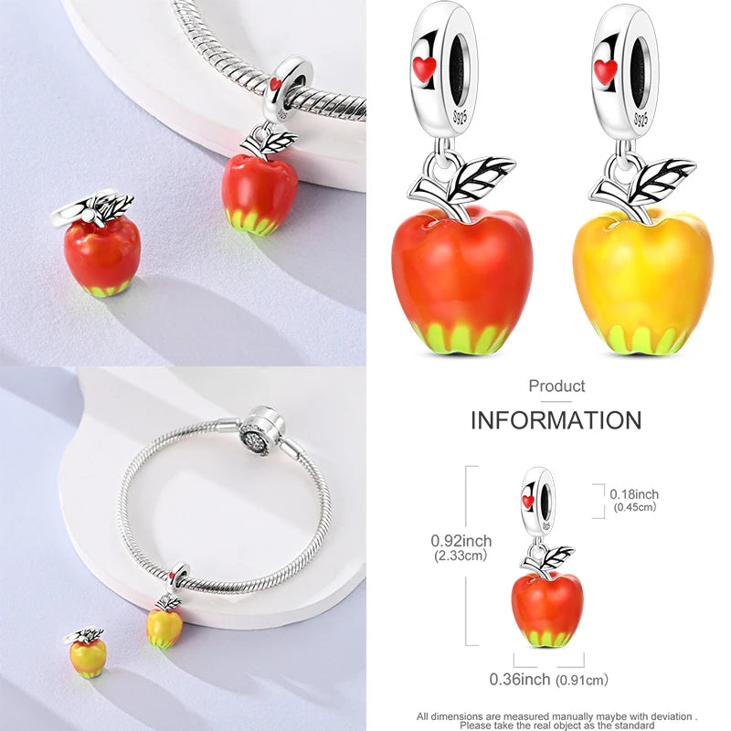 2025 Hot Elk, Dinosaur & Firefly Luminous Dangle Charm Beads | 925 Sterling Silver DIY Bracelet