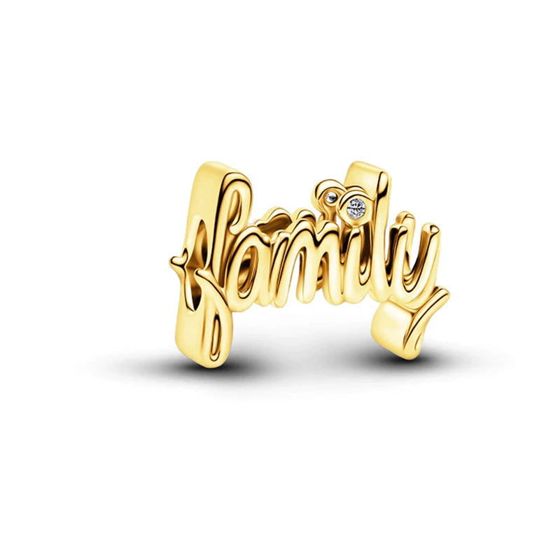 Hot Sale Gold Plated Heart & Chinese Dragon Charm Beads | Fashion Jewelry for Original Silver Bracelets