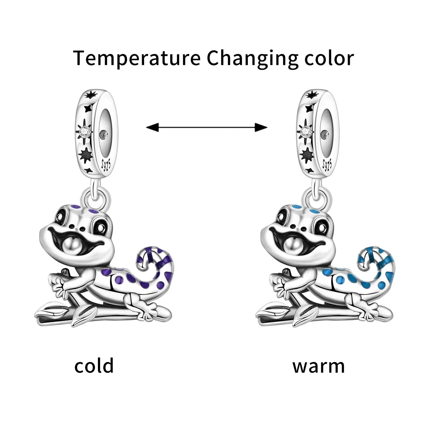 925 Sterling Silver Cute Raccoon Charm Bead | Animal Bracelet Decoration DIY Jewelry Birthday Gift