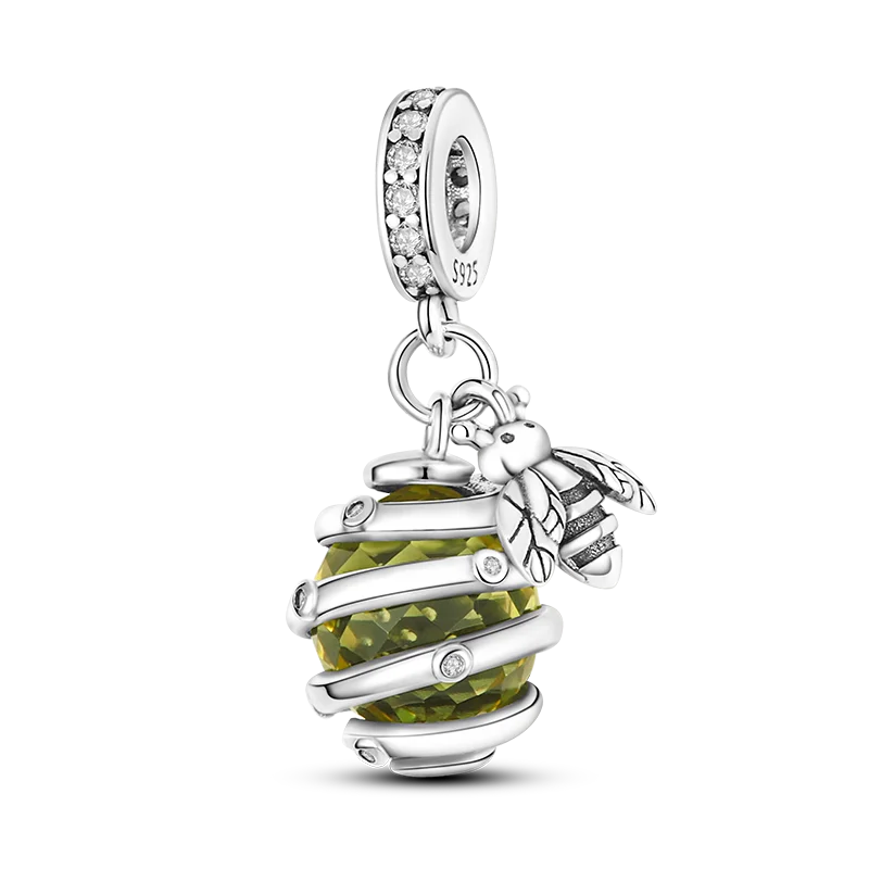 925 Sterling Silver Bee Series Charms | Fit Original Pandora Bracelet – DIY Women’s Jewelry Beads Hot Sale