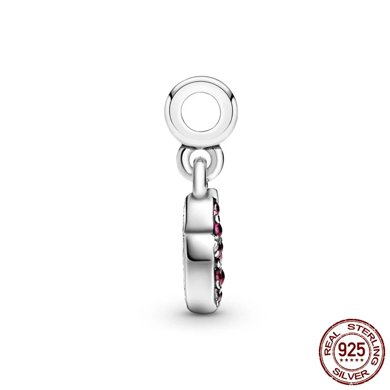 925 Silver 👁️ Eye Medallion Pendant | Pandora Fit DIY Connector Charm