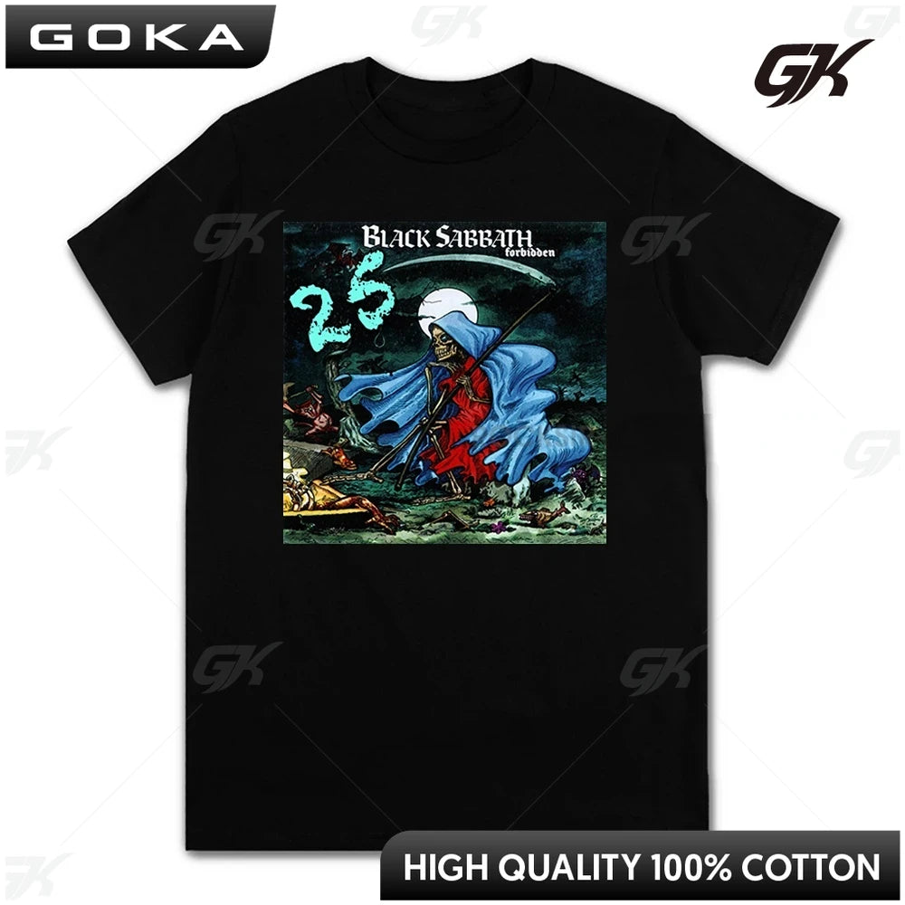 Black Metal Rock Band T-Shirt | Men & Women Casual Graphic Unisex Tee