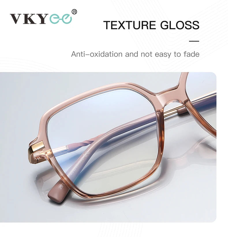VICKY Square Frame Glasses 👓 Women’s Anti-Blue Light Prescription PFD2211
