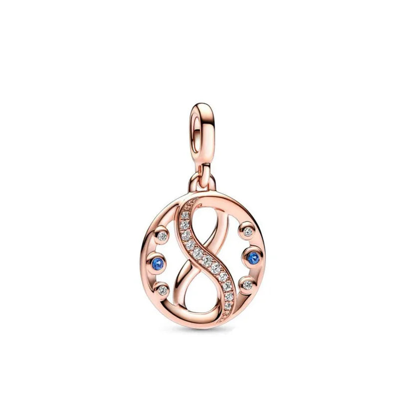 New 925 Sterling Silver ME Series Gold Toothed Elephant Charm | Fit European Original ME Bracelet Accessories Jewelry