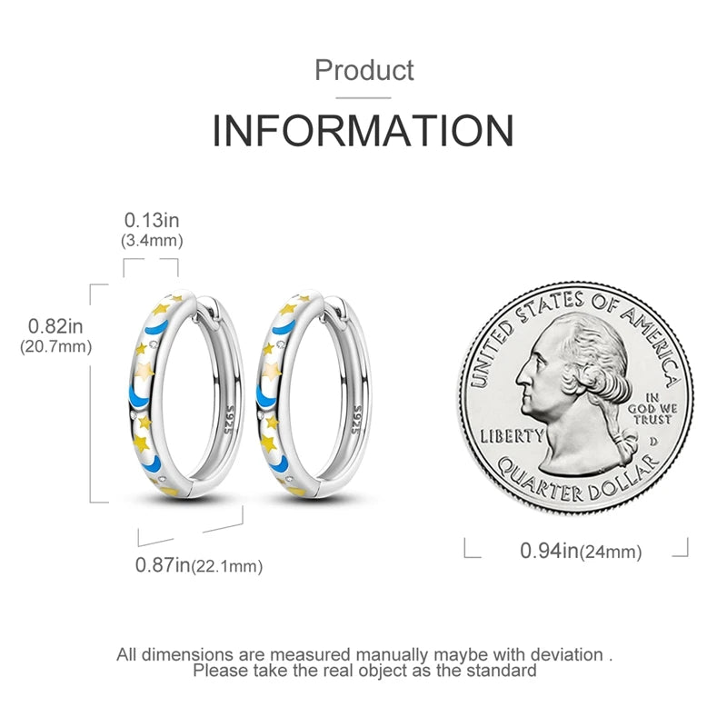 Pandora Style 925 Sterling Silver Irregular Star Earrings | European Fashion Jewelry Gift