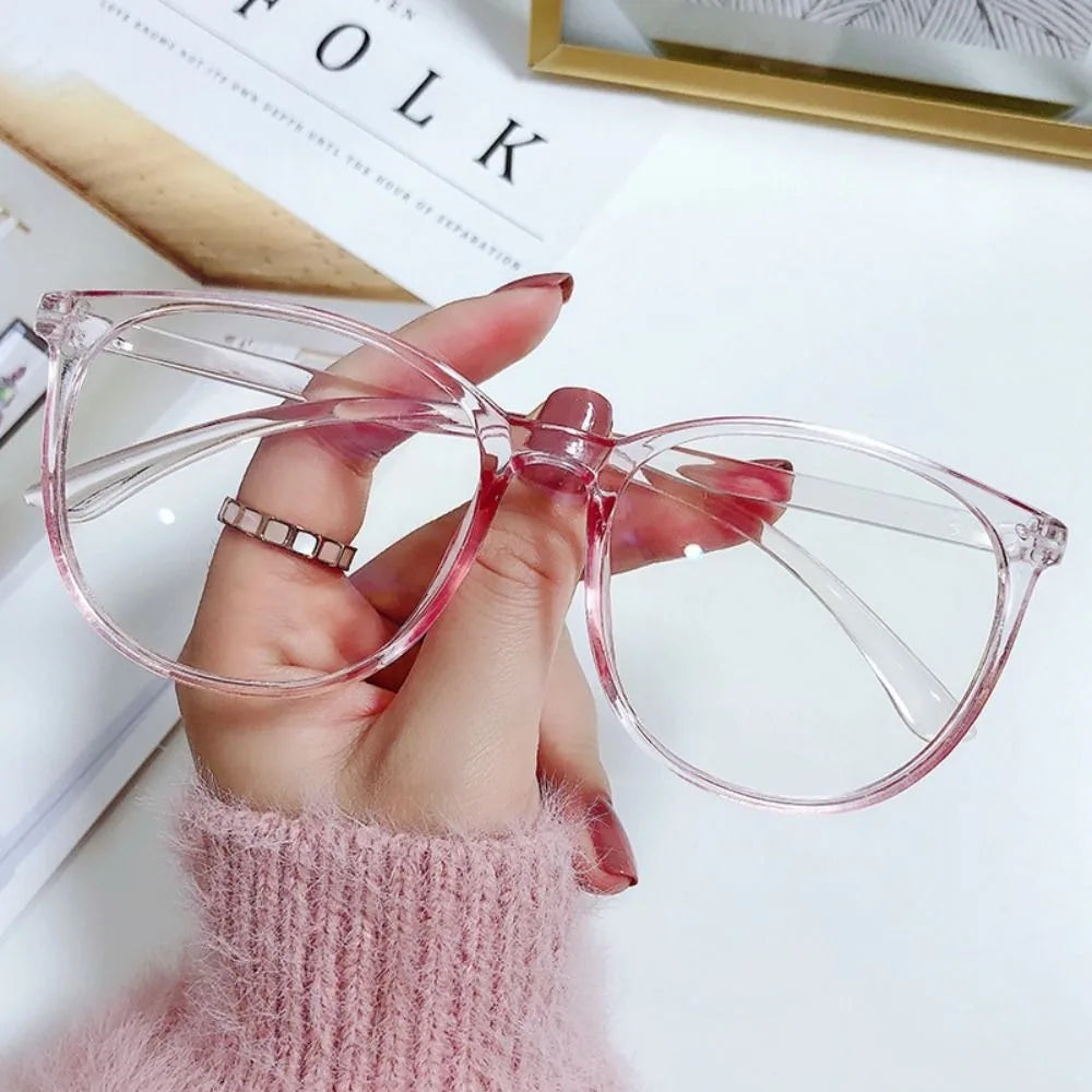 Large Square Frame Anti-Blue Light Glasses – Fashion Retro Computer Reading Eyeglasses for Men & Women | Optical Spectacle Eyewear