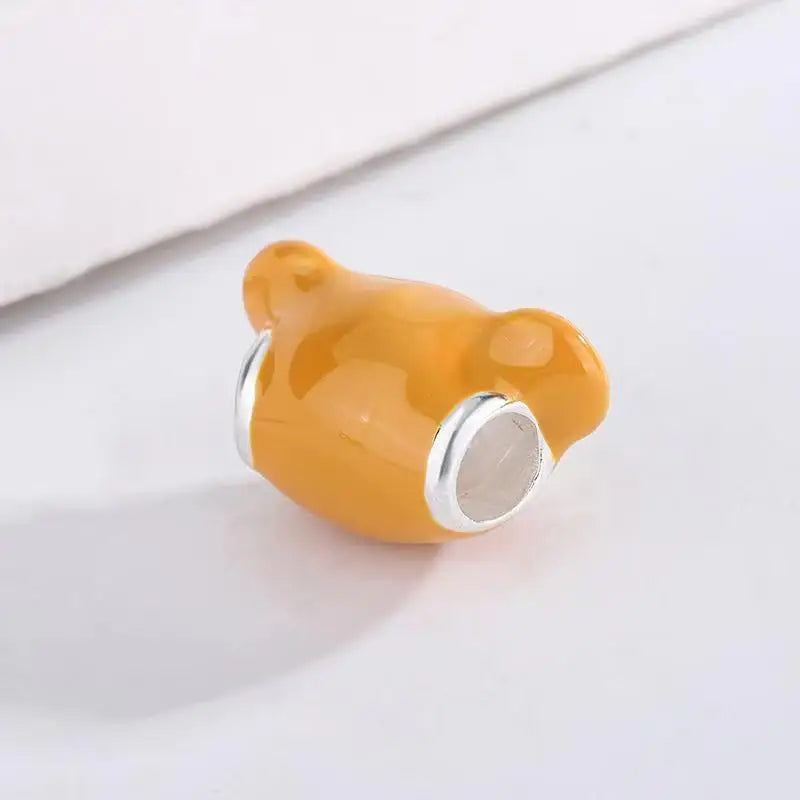 MINISO Disney 925 Sterling Silver Cheshire Cat & Remy Mouse Charms | Fit Original Bracelet Necklace Women Jewelry Gift