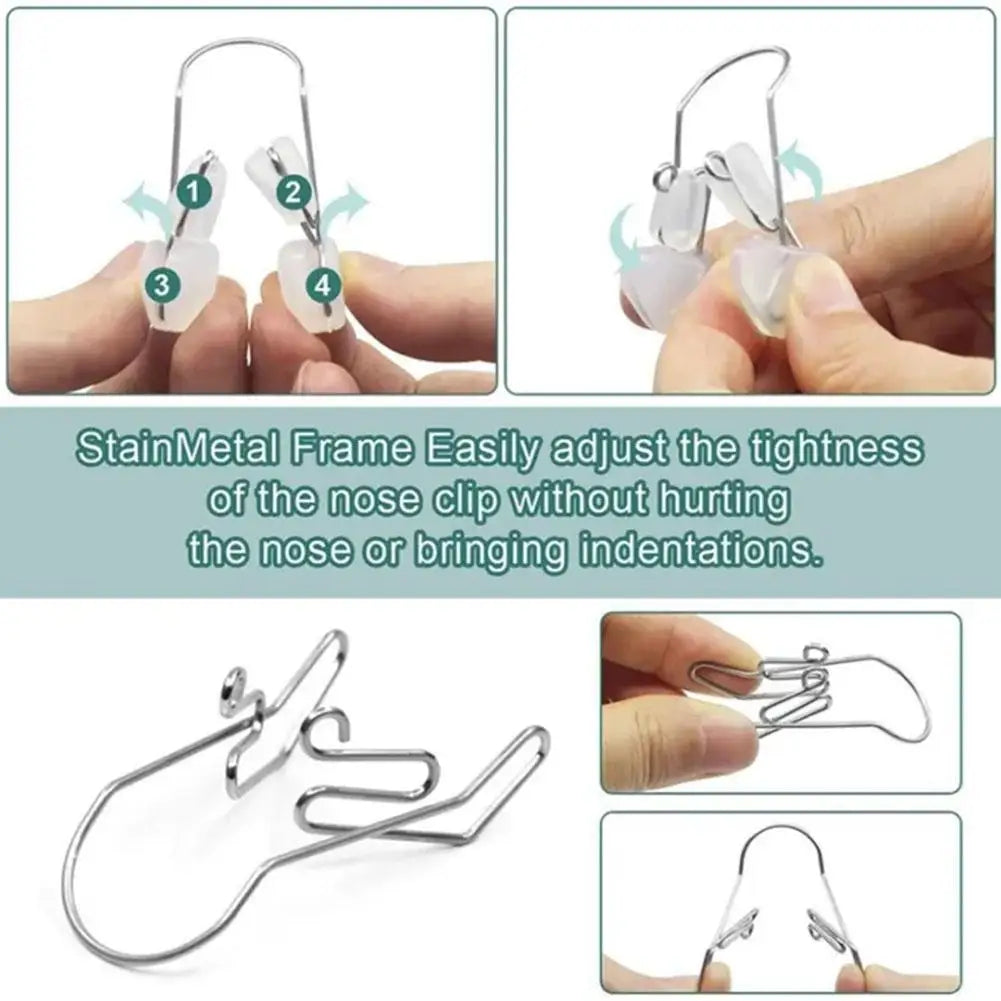 Nose Shaping Roller & Nose Lifter Clip – Smooth Edge Tightening Nose Shaper Massager