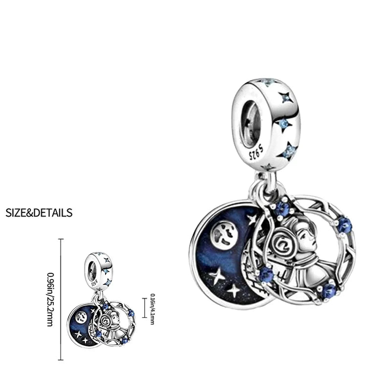 HOT TOYS Harry Potter 925 Sterling Silver Charm Beads | Cartoon Pendant Fit Original Pandora Bracelet Jewelry Gift