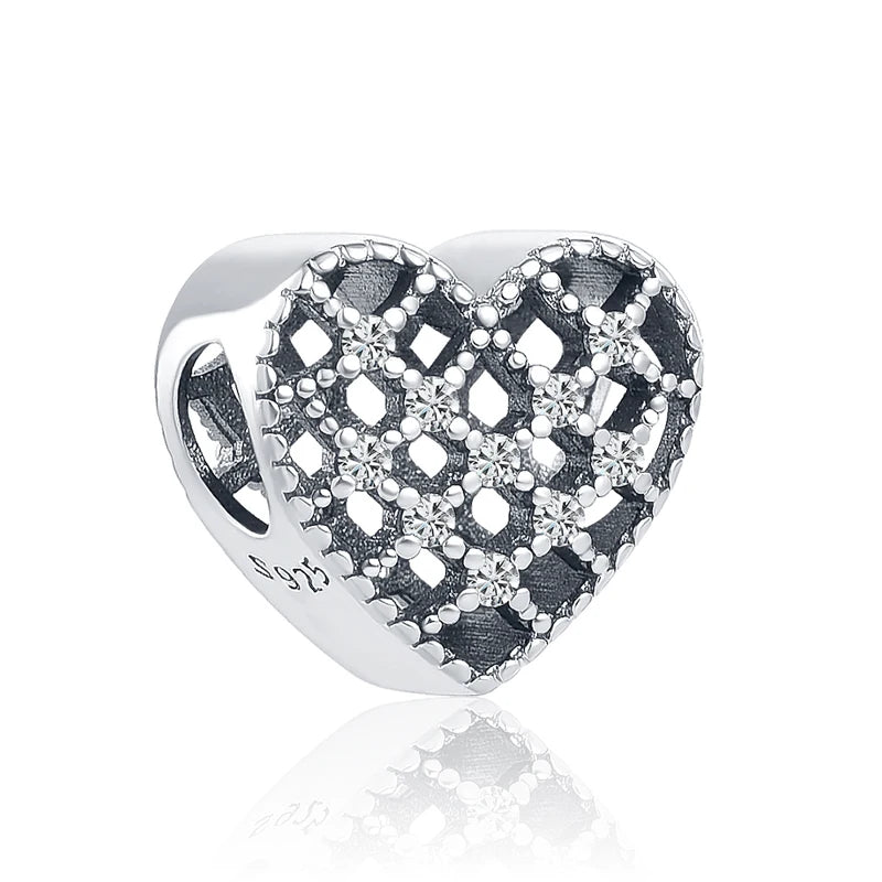 Hot New S925 Sterling Silver Butterfly Clover Shoes Charm Bead | Original Bracelet DIY Dangle Jewelry Gift for Women