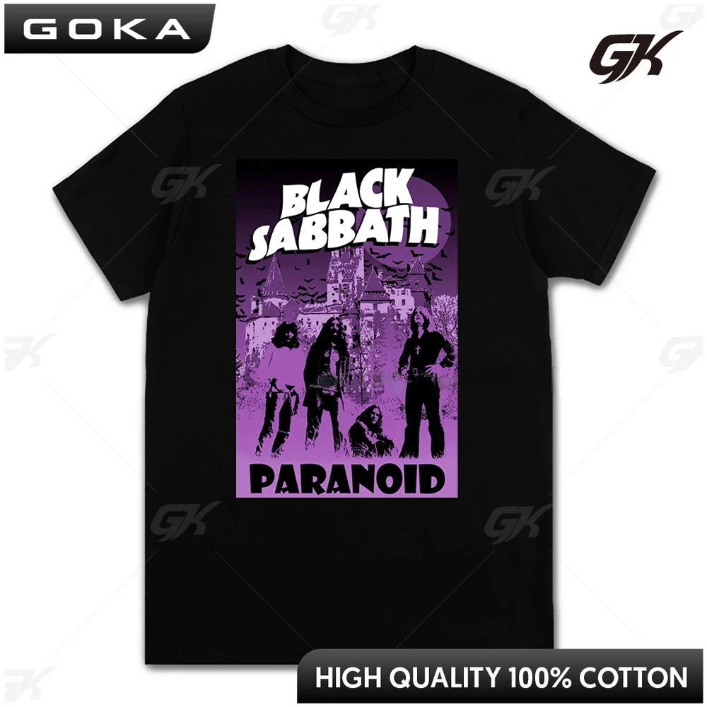 Black Metal Rock Band T-Shirt | Men & Women Casual Graphic Unisex Tee