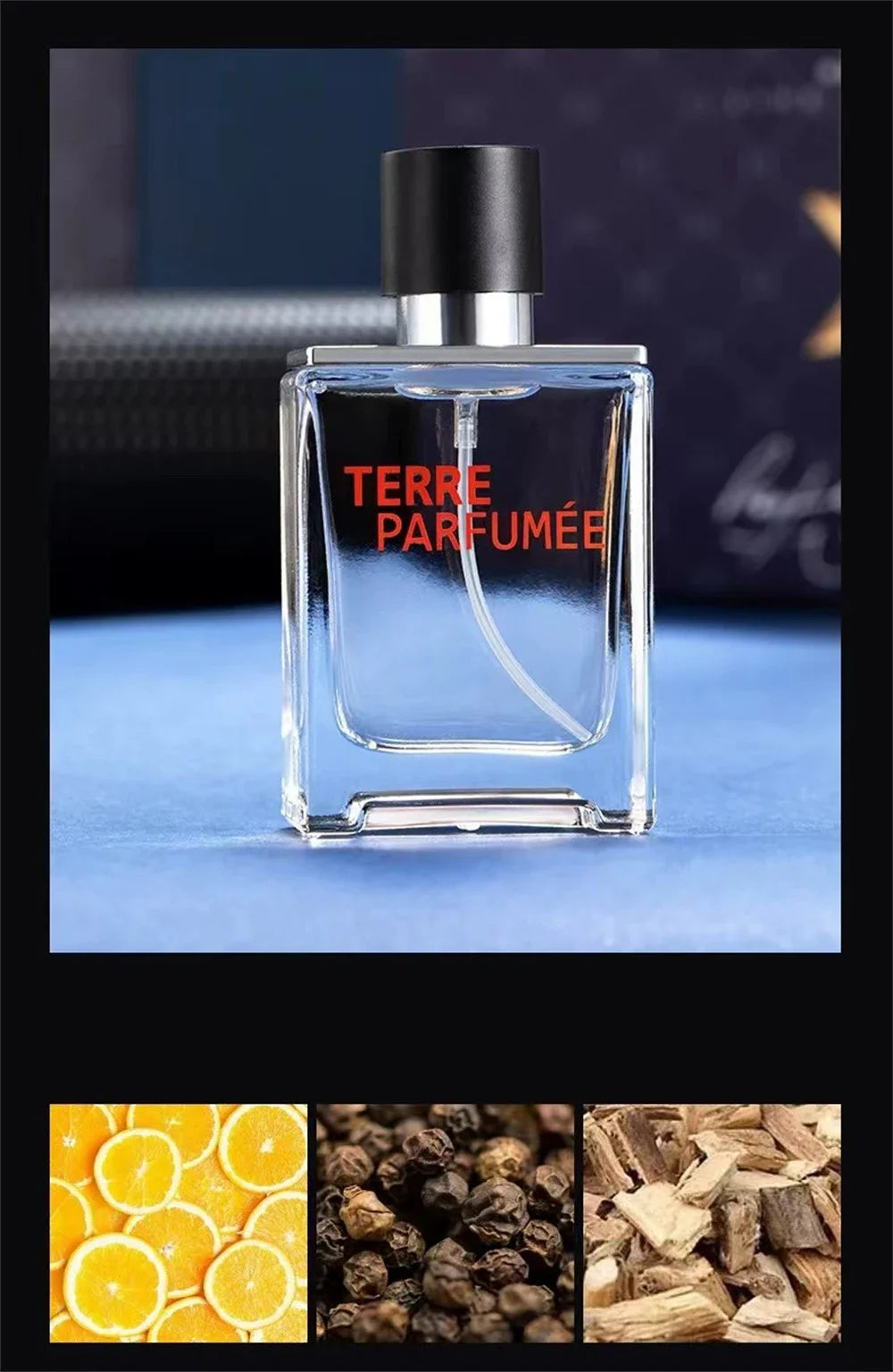 Luxury Brand Men’s Perfume Set – 4PCS Gift Box | 100ML Cologne Parfums Homme with Natural Floral & Fruity Masculine Scents