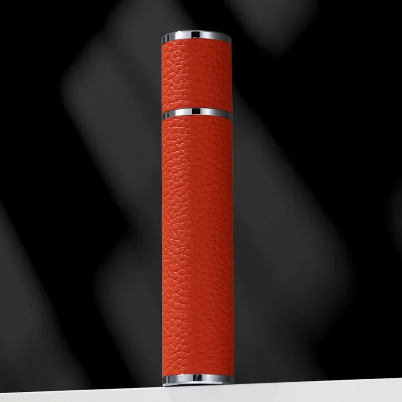 10ML Portable Leather Perfume Bottle – Refillable Compact Atomizer | Travel Spray Bottle Multipurpose
