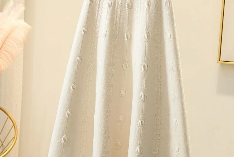 High Waist Knitted Midi Skirt – Women’s Sweater Matching Large Flounce A-Line Umbrella Skirt | Spring, Autumn & Winter
