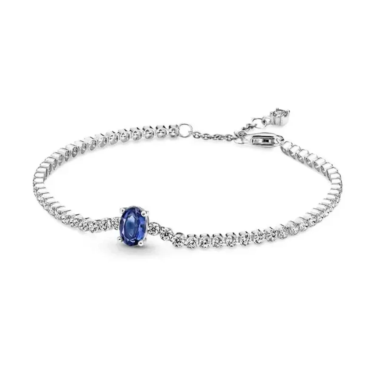 925 Sterling Silver Sparkling Heart Tennis Bracelet | Elegant Women’s Timeless Jewelry Gift