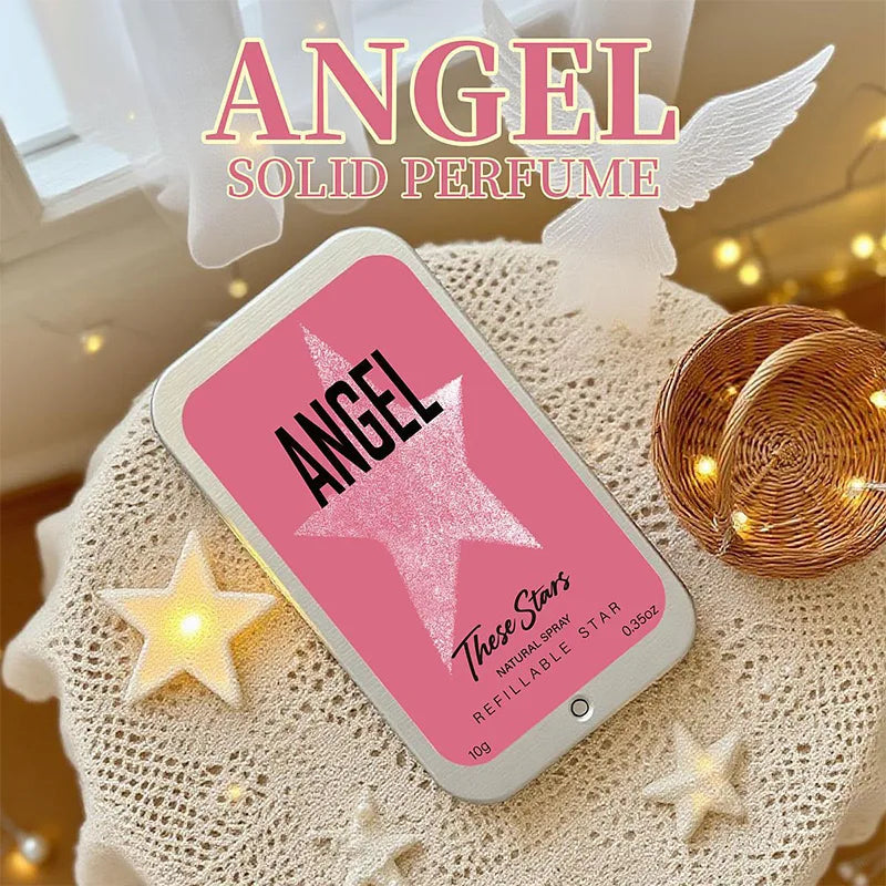 Angel Eau De Parfum 50ml – Refillable Star-Shaped Spray | Elegant Pheromone Perfume for Women | Fresh, Natural & Charming Fragrance