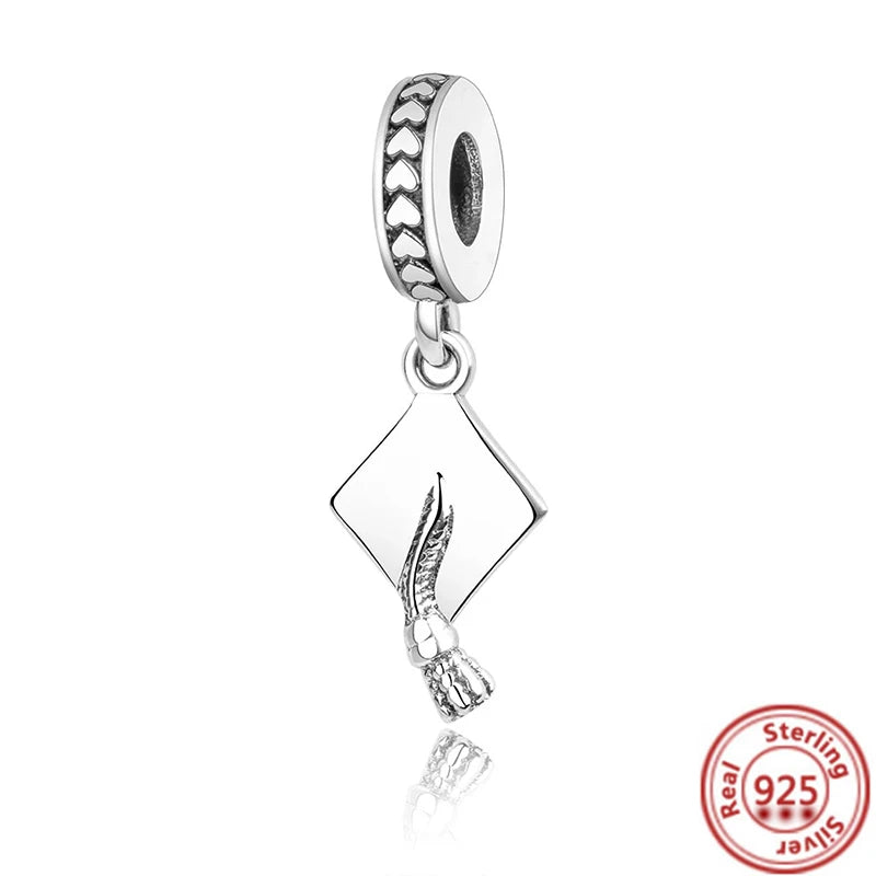 2025 Classic 925 Sterling Silver Aircraft Whistle Gear Charms | Fit Original Bracelet DIY Jewelry Birthday Gift