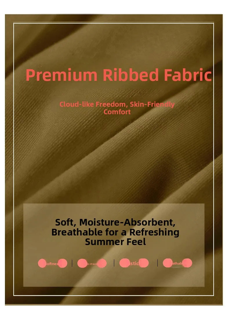 Slim Fit Ice Silk T-Shirt for Women | Summer Breathable Short Sleeve Top | Casual Round Neck Base Shirt