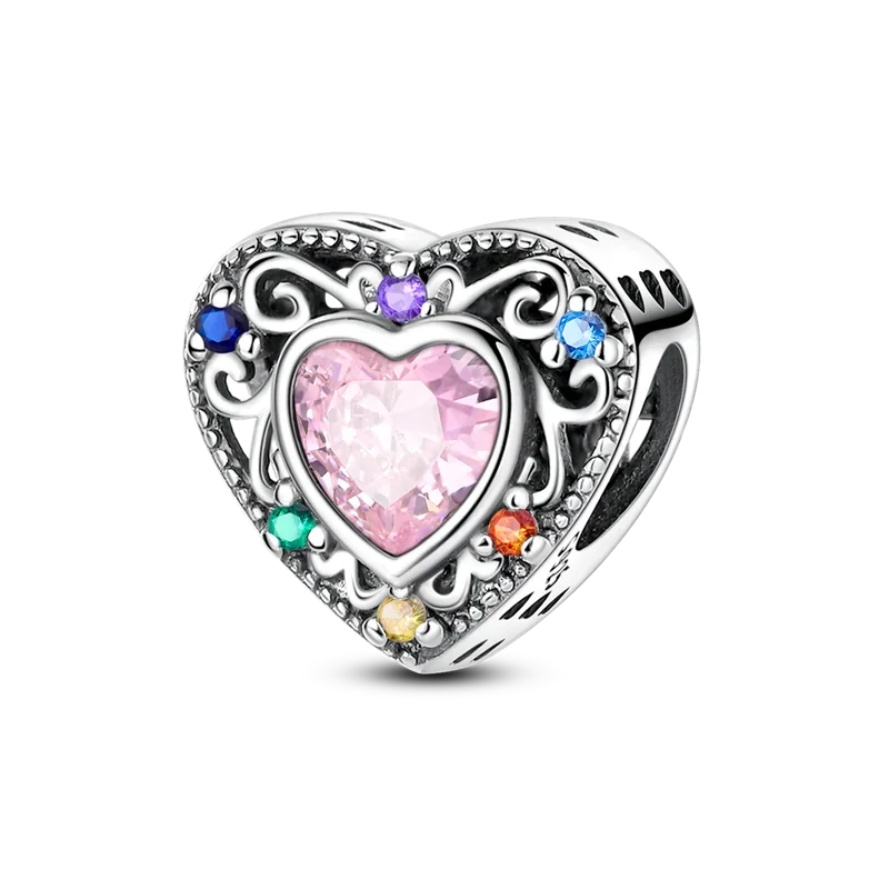 925 Sterling Silver Golden Autumn Charms | Maple Leaf & Pumpkin Beads Fit Original Bracelet DIY Jewelry Gift