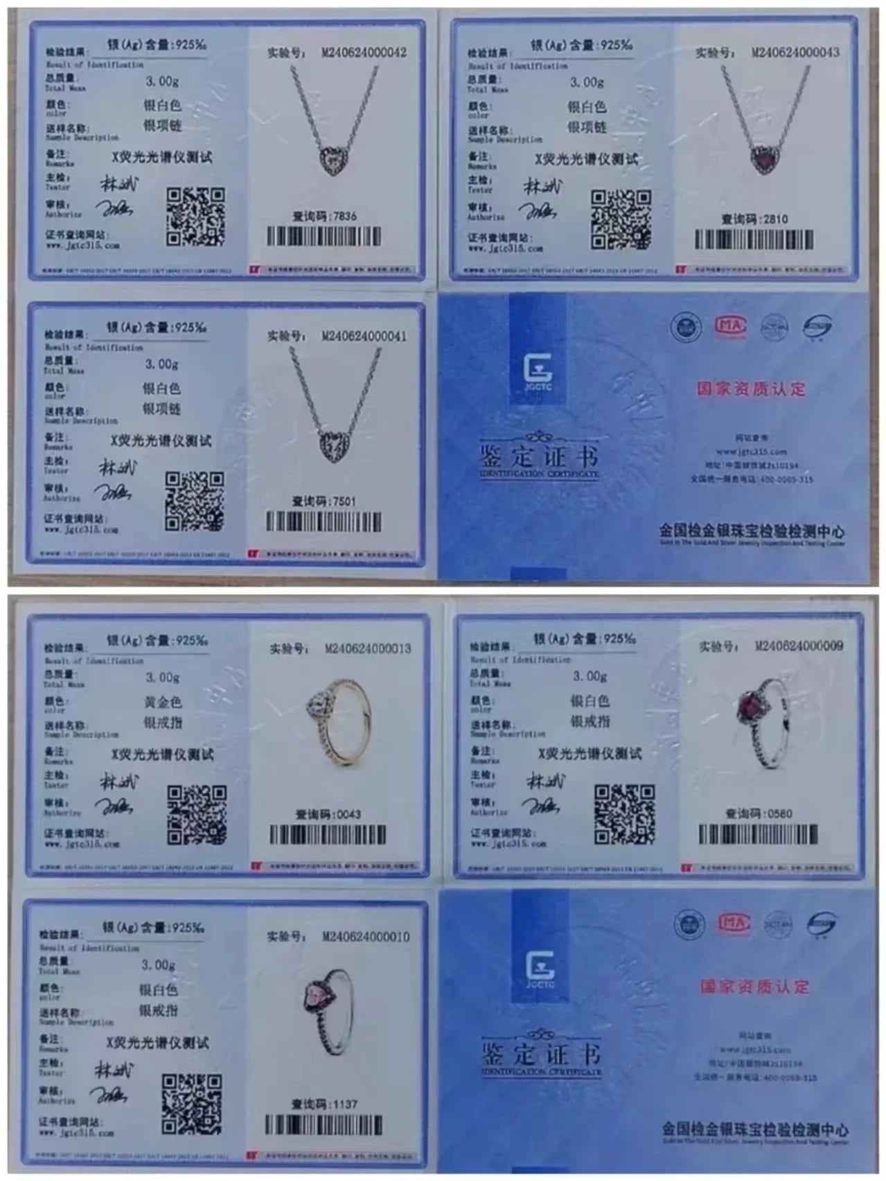 925 Sterling Silver Women’s Jewelry Set | Pink Heart Earrings, Ring & Necklace | Sparkling Luxury Holiday Gift