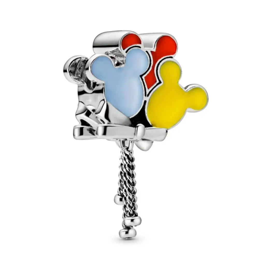 S925 Sterling Silver Disney Spider-Man Charm Bead | Fit Original Pandora Bracelet Women’s Birthday Jewelry Gift