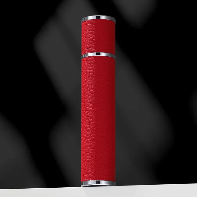 10ML Portable Leather Perfume Bottle – Refillable Compact Atomizer | Travel Spray Bottle Multipurpose