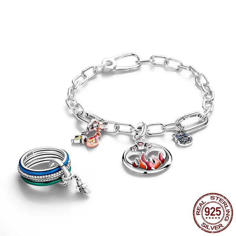 925 Silver 👁️ The Eye Medallion Pendant | Pandora Fit DIY Charm