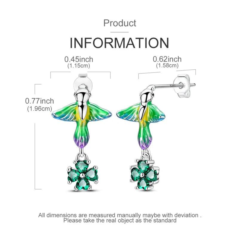 New Original 925 Sterling Silver Sweetheart Bow & Crab Ocean Earrings | Donut Zircon Round Design Women’s Fine Jewelry