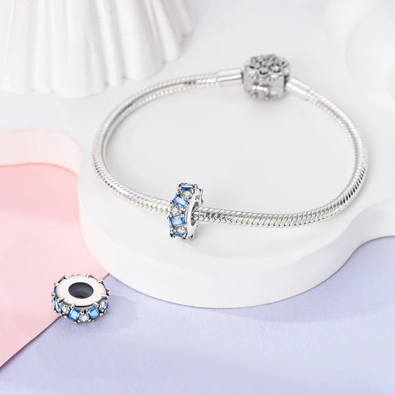 2025 Hot Sale 925 Sterling Silver Pink Butterfly Luminous Firefly Charm | Dangle Bead Fit Bracelet Necklace DIY Jewelry