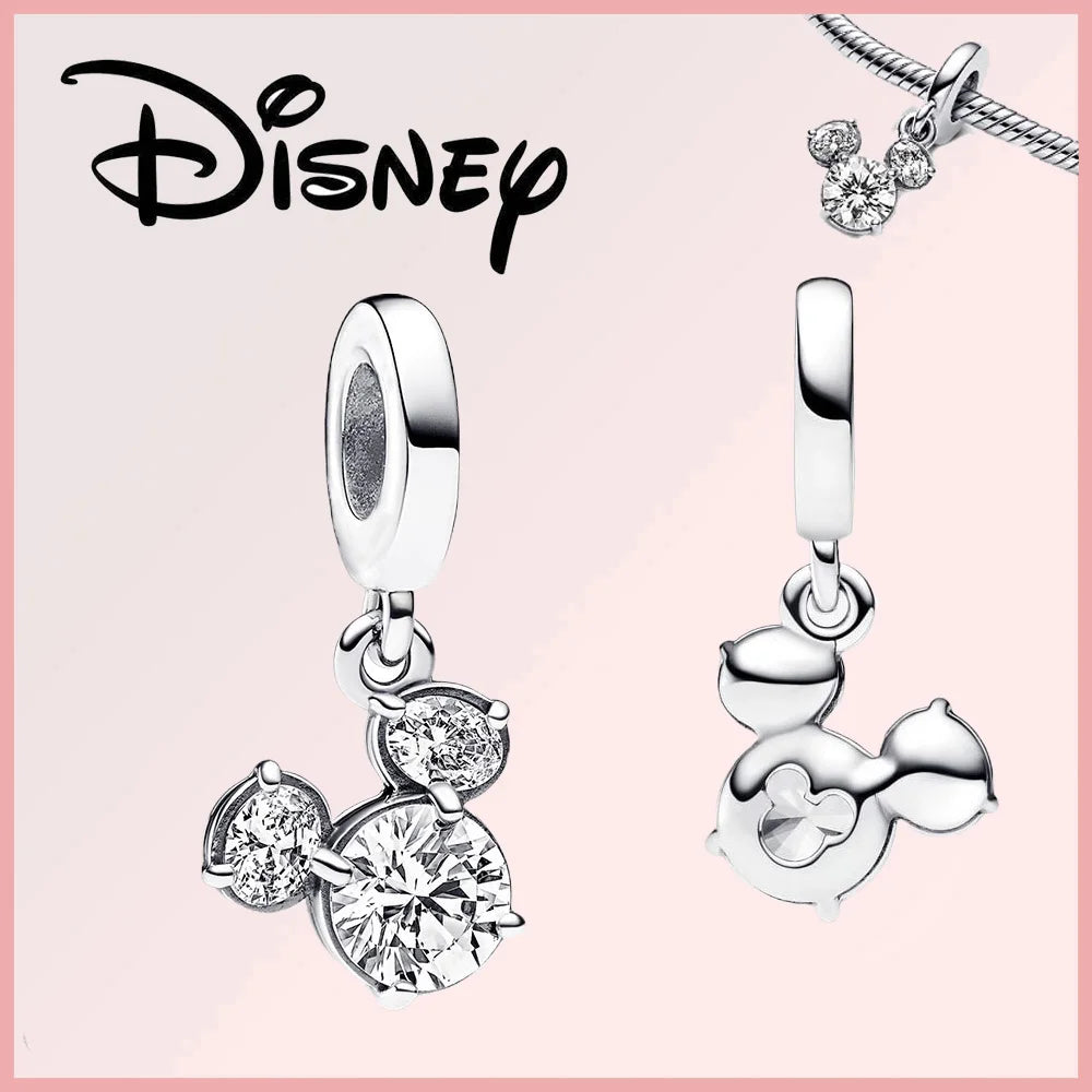 Disney Deadpool Stitch Minnie Winnie 925 Sterling Silver Dangle Charms – Fit Original Bracelet