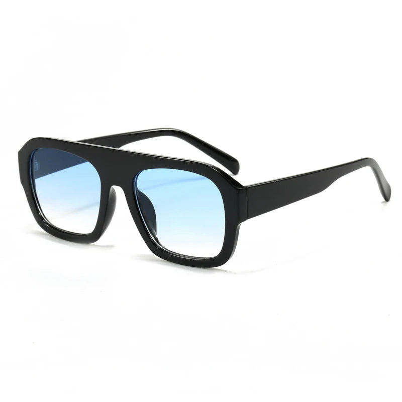 Classic Rectangular Large Frame Sunglasses – Women Fashion New Retro Sun Glasses | INS Eyeglasses Men Unisex