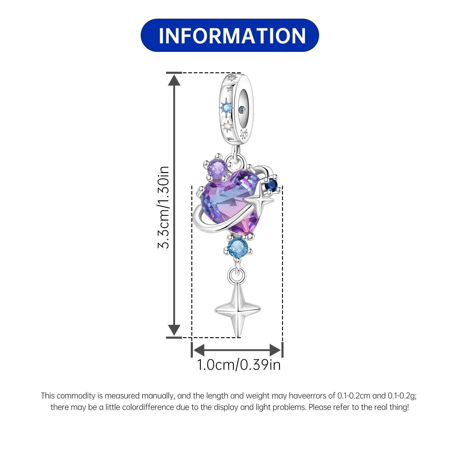 PANPOKI 925 Sterling Silver Switchable Book Pendant Charm | Original Bracelet Beads DIY Jewelry Gift for Women