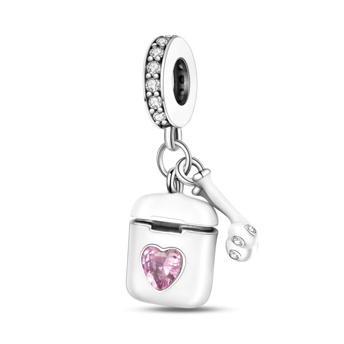S925 Silver Heart Love Mom Infinity Charm | Dangle Bead Fit Bracelet Jewelry Mother’s Day Gift